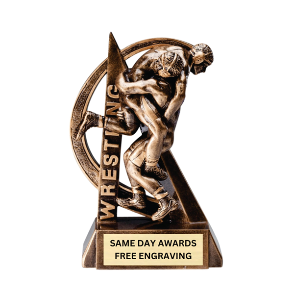6.5 Inch Wrestling Trophy â€“ Ultra Action Series