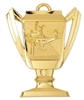 2 3/4" Die Cast Lamp Trophy Medal