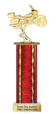 Motorcycle Trophy Touring Award Custom Engraved