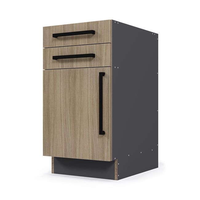 Custom Base 1 Door 2 Equal Drawer
