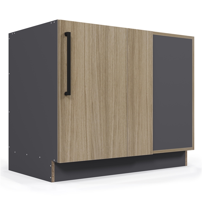 Custom Base Blind Corner 1 Door Blind Right