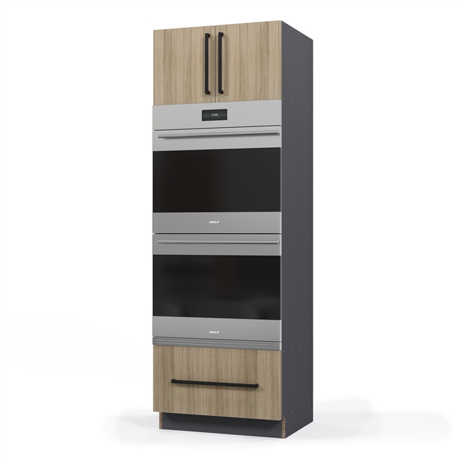 Custom Double Oven 2 Door 1 Drawer