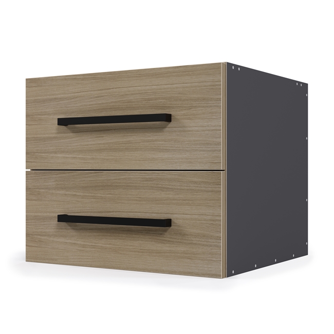 Custom Floating Vanity 2 Equal Drawer