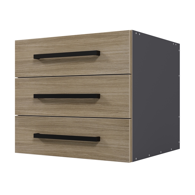 Custom Floating Vanity 3 Equal Drawer