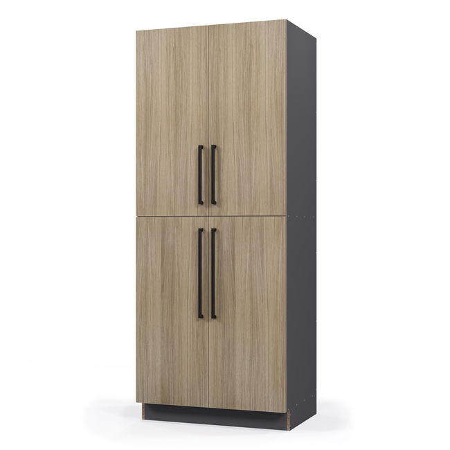 Custom Pantry Double 4 Equal Door