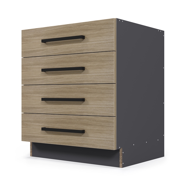 Custom Vanity 4 Equal Drawer