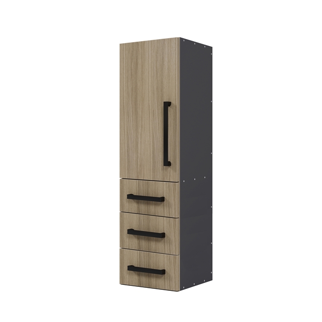 Custom Wall 1 Door 3 Bottom Drawer