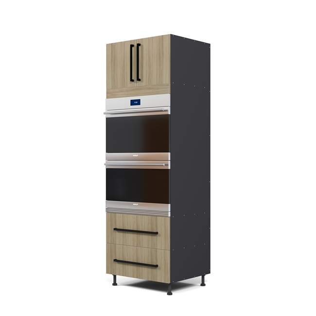 Hybrid Double Oven 2 Door 2 Drawer