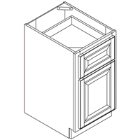 Ginger Square Base 1 Door 1 Drawer