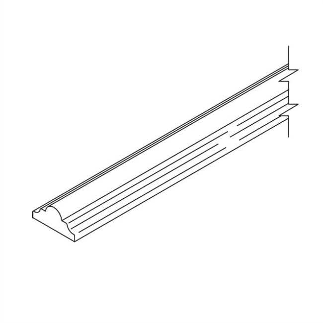 Chestnut Maple Chair Rail Molding