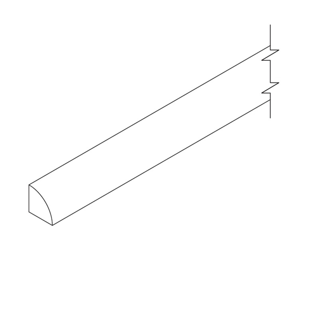 New Java Shaker Quarter Round Molding