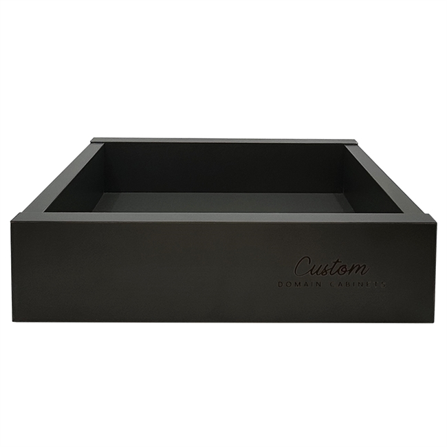 Custom Drawer Box Sample - Orion Gray