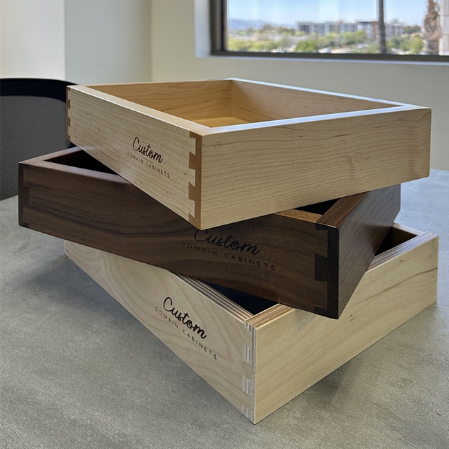 Custom Drawer Box Sample - Wooden