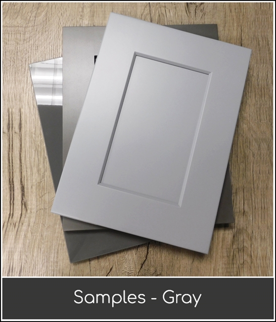 Request Gray Cabinet Sample