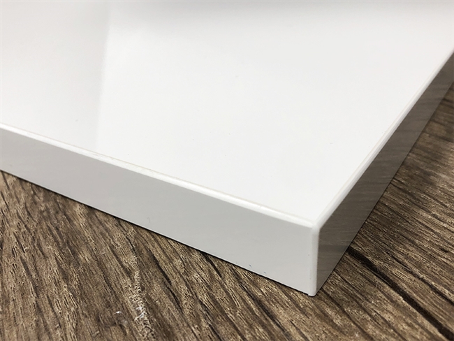 Vienna Gloss White RTA Stock Cabinets Sample