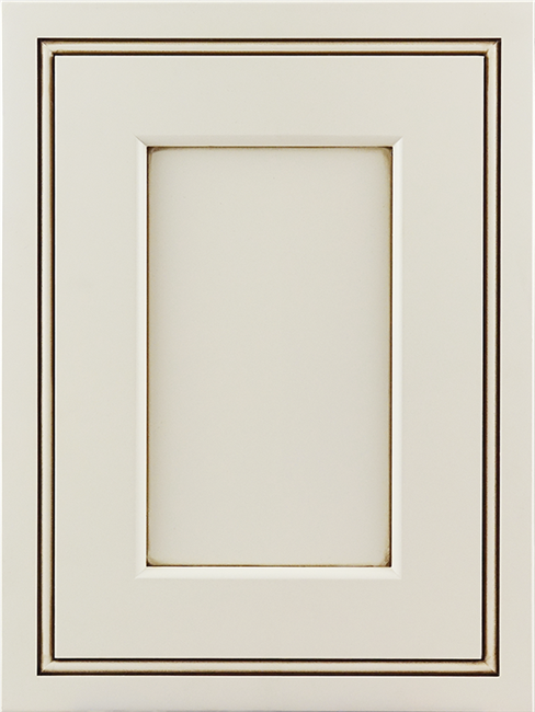 Pearl Maple Glazed RTA Stock Cabinets Sample