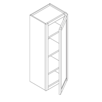 Huntington Hazel Maple Wall 1 Door 42" High