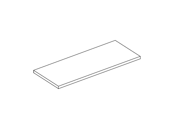 Kingston White Shaker Wall Floating Shelf