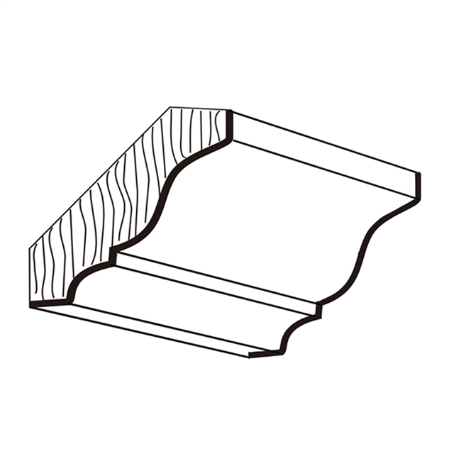 Huntington Hazel Maple Crown Molding