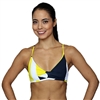 DIAMANTE BRA PRINTS - Yellow Blocks - Small