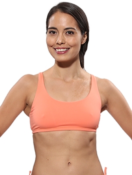 LIBERDADE BRA SOLIDS - Lightweight Peach - Small