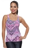 LIBERDADE TANK PRINTS - Pink Wave - Small