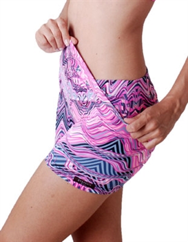 ITAPARICA HIGH-LOW SHORT PRINTS - Pink Wave - Medium