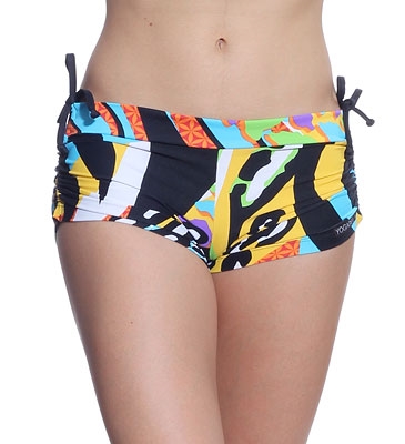 VITORIA SHORT PRINTS - Yellow Paw - X-Small