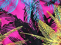 AMARO SHORT SALE - Pink Palm - Medium