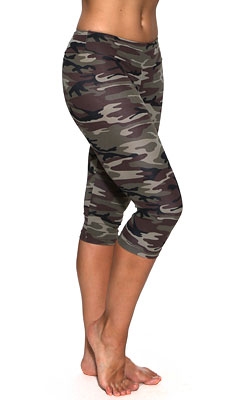 XIQUE XIQUE CAPRI PRINTS - Camouflage - X-Small