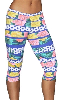 XIQUE XIQUE CAPRI PRINTS - Blue Polka Dots - Medium