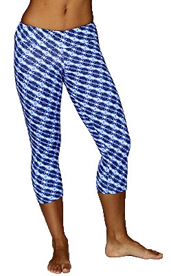 XIQUE XIQUE CAPRI PRINTS - Blue Crochet - Small