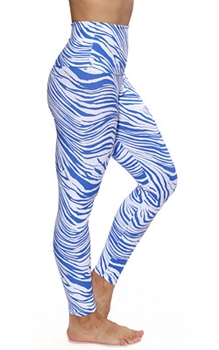 ITAPARICA HIGH-LOW LEGGING PRINTS - Blue Tiger - Medium