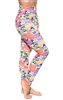 ITAPARICA HIGH-LOW LEGGING PRINTS - Cartoon - X-Small