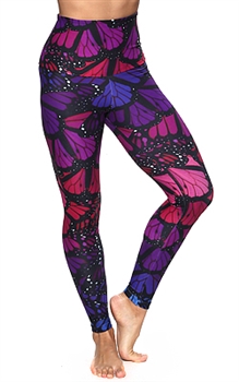 ITAPARICA HIGH-LOW LEGGING PRINTS - Butterfly - Small