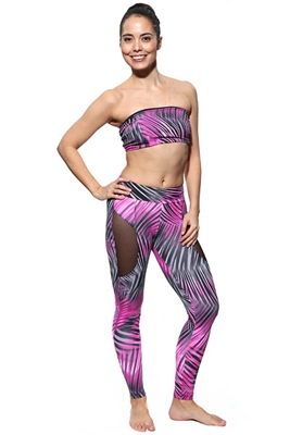 FORTALEZA PANT PRINTS - Pink Plume - Large