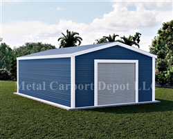 Metal Buildings Boxed Eave Style 18' x 31' x 8'