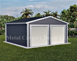 Metal Buildings Boxed Eave Style 20' x 21' x 8'