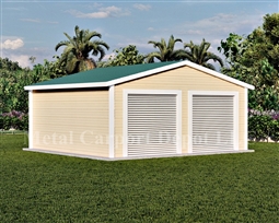 Metal Buildings Boxed Eave Style 22' x 21' x 8'