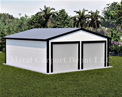Metal Buildings Boxed Eave Style 22' x 26' x 8'
