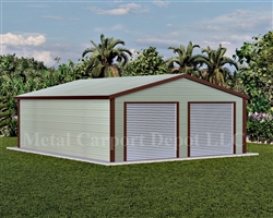 Metal Buildings Boxed Eave Style 24' x 31' x 8'