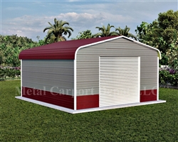 Metal Buildings Regular Style Metal 18' x 21' x 7'