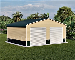 Metal Buildings Regular Style Metal 24' x 21' x 7'