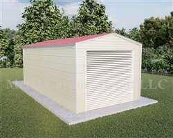 Metal Buildings Boxed Eave Style 12' x 26' x 8'