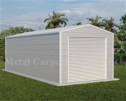 Metal Buildings Boxed Eave Style 12' x 31' x 8'