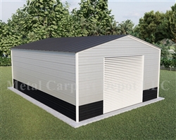 Metal Buildings Boxed Eave Style 18' x 26' x 8'