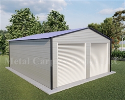 Metal Buildings Boxed Eave Style 20' x 26' x 8'