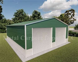 Metal Buildings Boxed Eave Style 24' x 31' x 8'