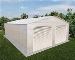 Metal Buildings Boxed Eave Style 24' x 36' x 8'