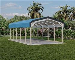 12' x 26' Regular Style Metal Carport